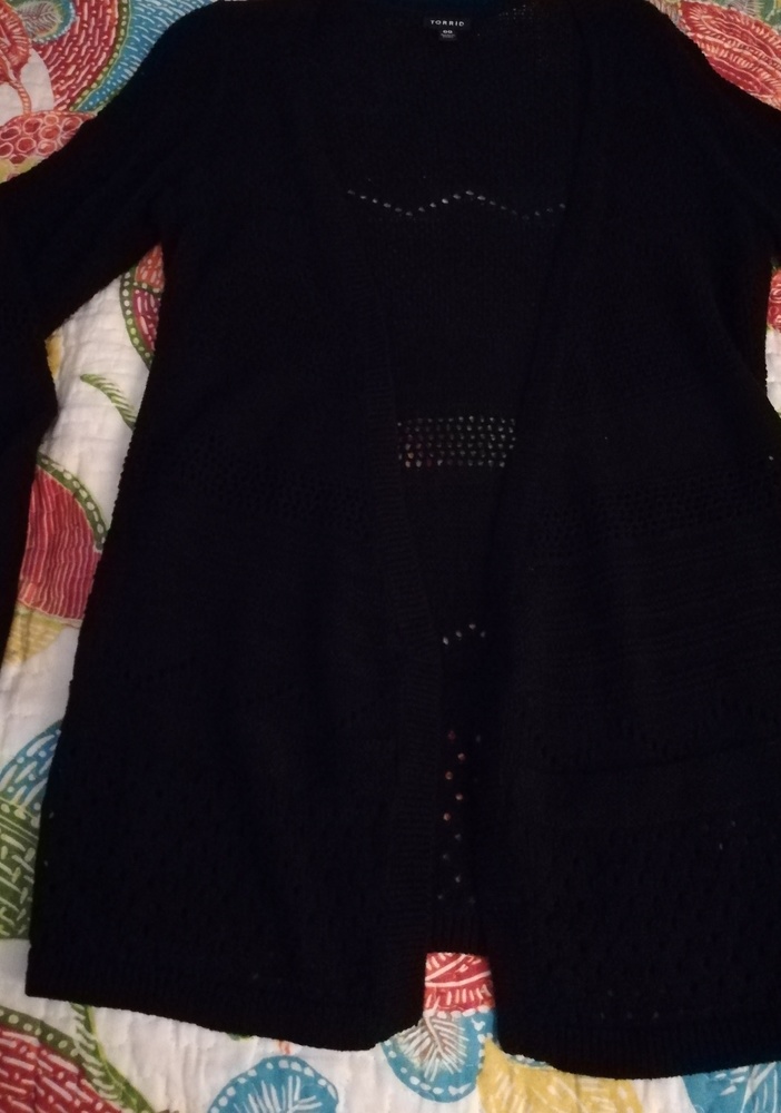 Plus size Lightweight women's sweater (cardigan)
